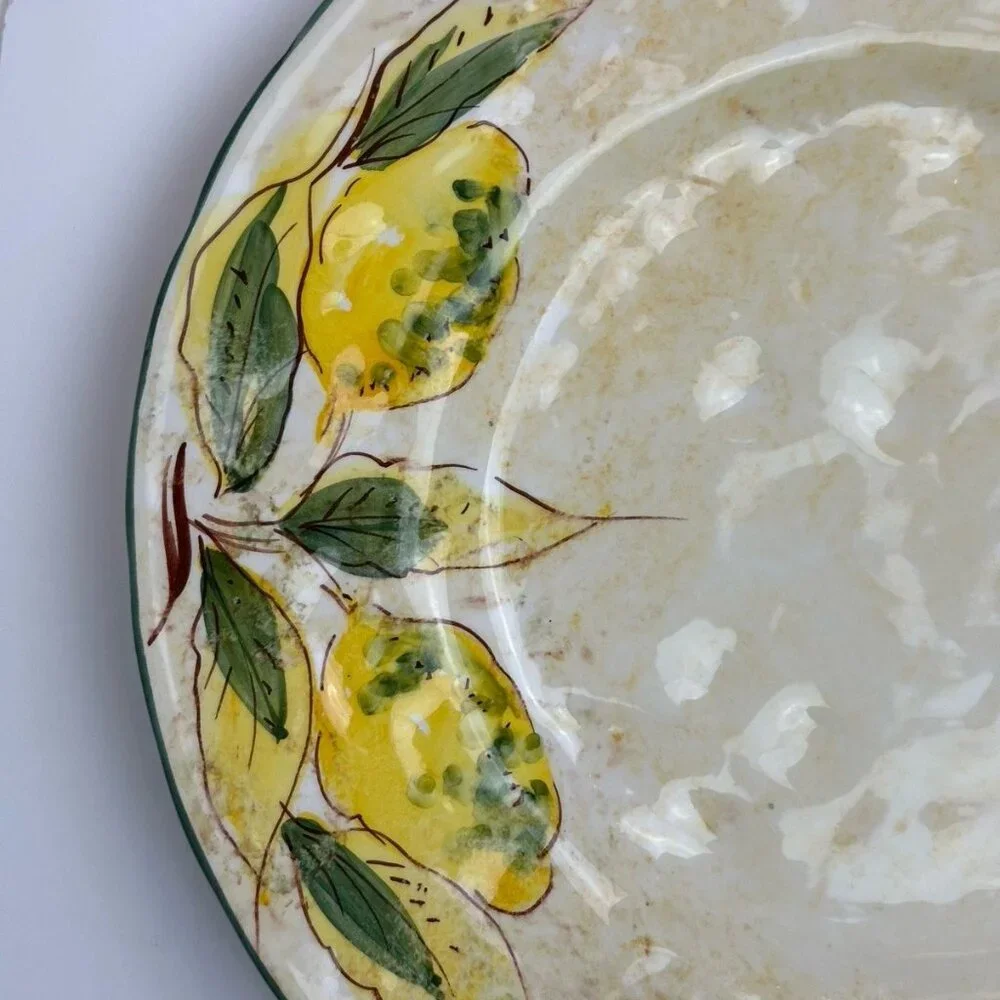 🍋 🇮🇹 NEW Sur La Table Italian Lemon Platter 13